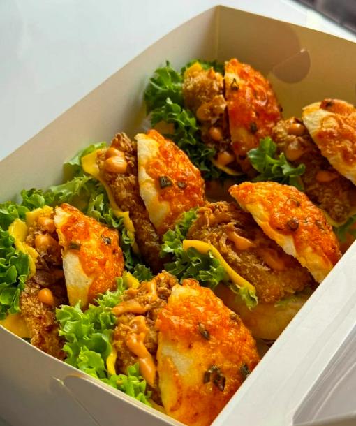 Мини бургеры Мини бургеры