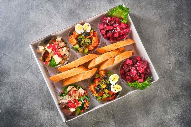 Spring Коллекция авторских салатов 12 штук Spring Коллекция авторских салатов 12 штук