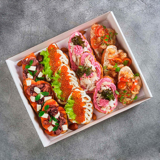 Reef Коллекция морских брускетт 18 шт Reef Коллекция морских брускетт 18 шт