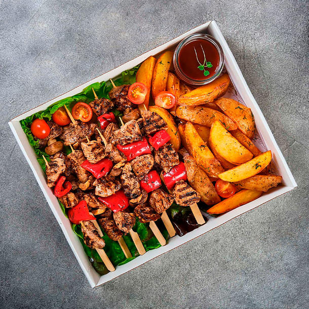 BBQ Коллекция мини шашлычков на 2-3 персоны BBQ Коллекция мини шашлычков на 2-3 персоны