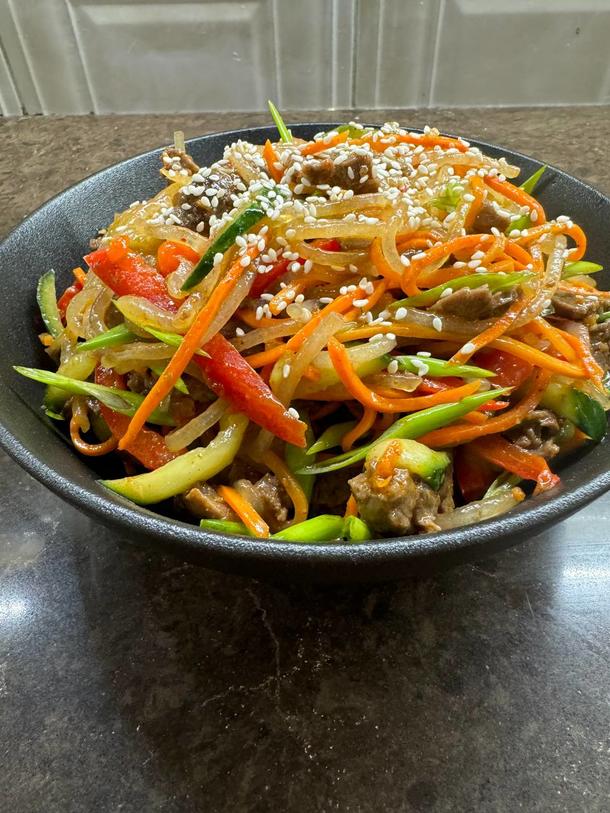 Фунчоза с говядиной Фунчоза с говядиной