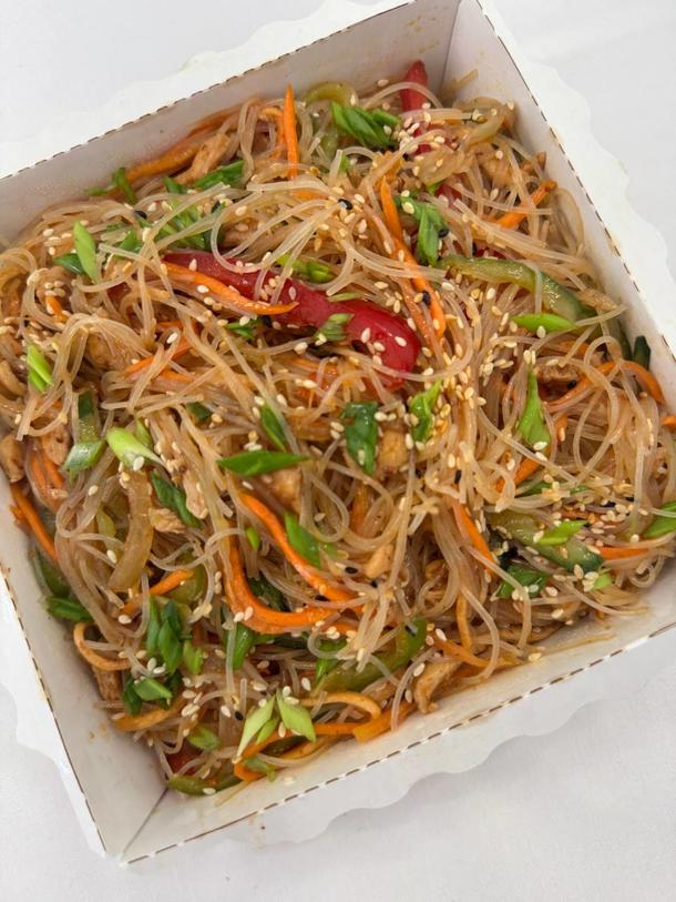 Фунчоза с курицей