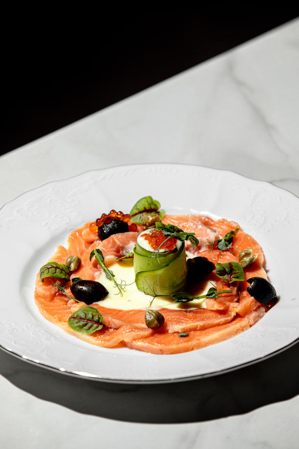 Карпачо из семги