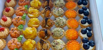 Тарталетки и канапе на 15-20 персон