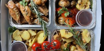 Гриль бокс к 23 февраля на 1 персону