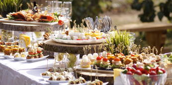 Фуршет с обслуживанием премиум на 30 персон
