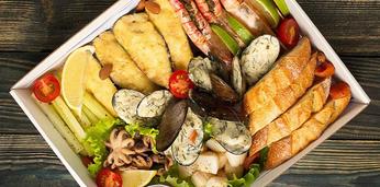 Сет "Морской" коллекция морепродуктов на 3-4 персон