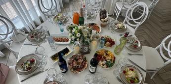 Банкет с обслуживанием стандарт на 30 персон